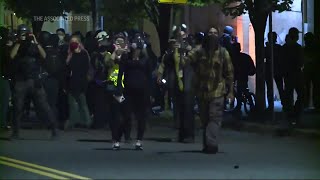 VIDEO: Officer injured, 24 arrested as Portland protests continue