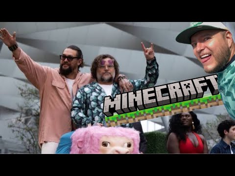 PREMIERE #MineCraft - We met #JackBlack #JasonMomoa