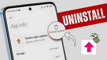 How to Uninstall System Update on Android (2025)