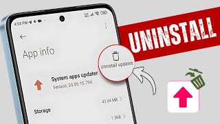 How to Uninstall System Update on Android (2025)