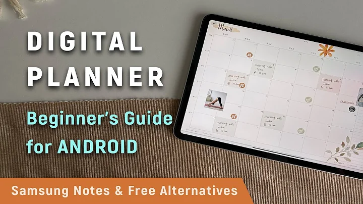 2026 Digital Planner Beginner Guide for Android with Samsung Notes | FREE Planner Included
