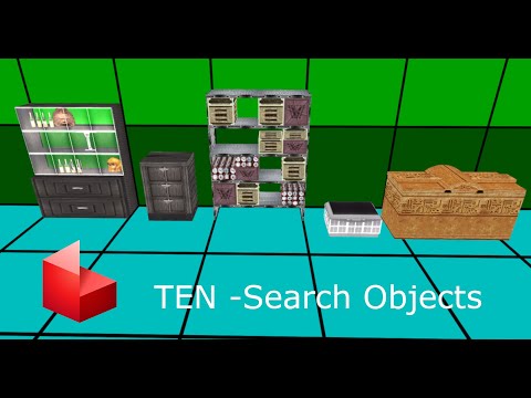 Search Objects in Tomb Engine (TEN)