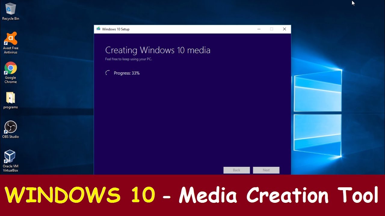 Media creation tool x64