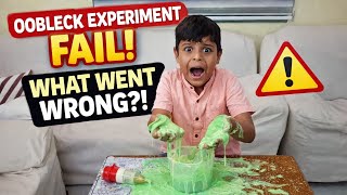 Oobleck making Experiment And it's gone fail #experimnent #crazinos #crazyxyz  #Mr.Parv 