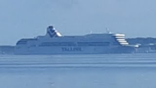 Tallink: M/S Victoria 1 arriving to Tallinn