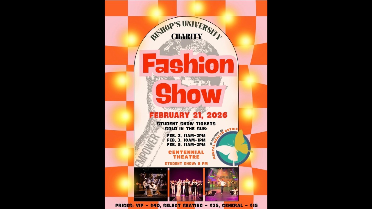 Bishop's University Charity Fashion Show February 2026