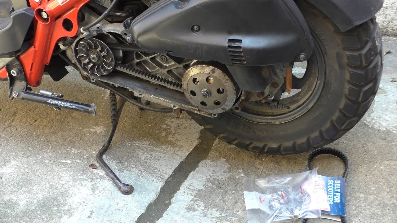 Honda Ruckus / Zoomer CVT variomatik variator clutch instalation - YouTube