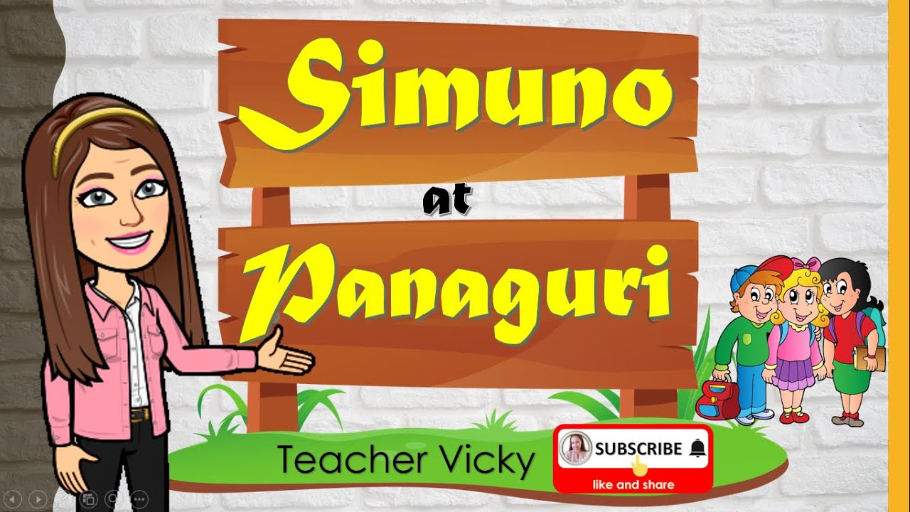 SIMUNO AT PANAGURI | 2 BAHAGI NG PANGUNGUSAP - YouTube