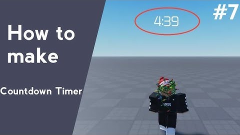 ROBLOX | How to make a Countdown GUI