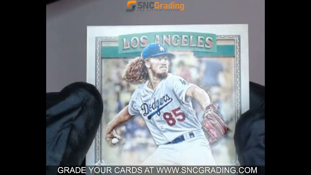 SNC GRADING:2020 TOPPS GYPSY QUEEN DUSTIN MAY 