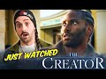 JUST WATCHED THE CREATOR!! Reaction &amp; Review + MEETING Director Gareth Edwards!