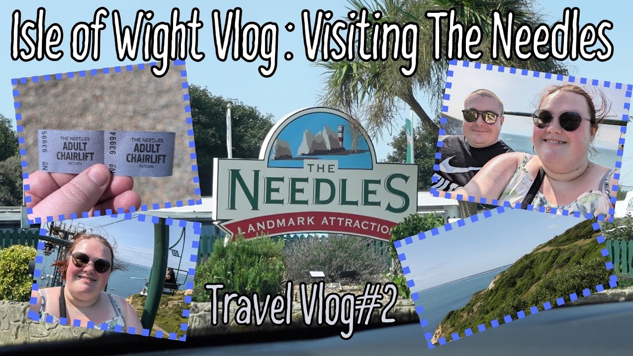 ISLE OF WIGHT VLOG 2024 | VISITING THE NEEDLES ☀️🛥️