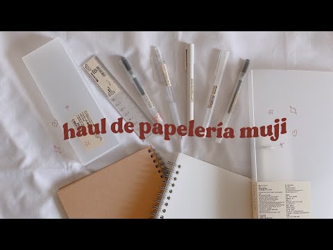 Video: ¿Cuánto cuesta un cuaderno Muji?
