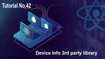 42 Device info 3rd party library || React native for beginner to advance full course