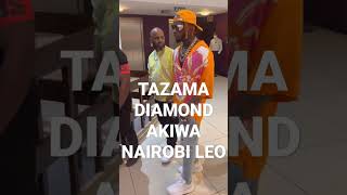 Tazama Diamond Akiwa Nairobi Leo