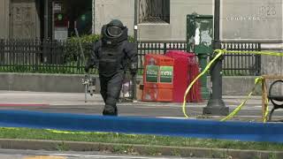 NYPD Bomb Squad Neutralizes Suspicious Device