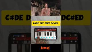 Arasan Theme  🎹🔥 | Easy Piano Tutorial