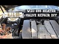 W211 MERCEDES DUO HEATER VALVE  CHANGE DIY