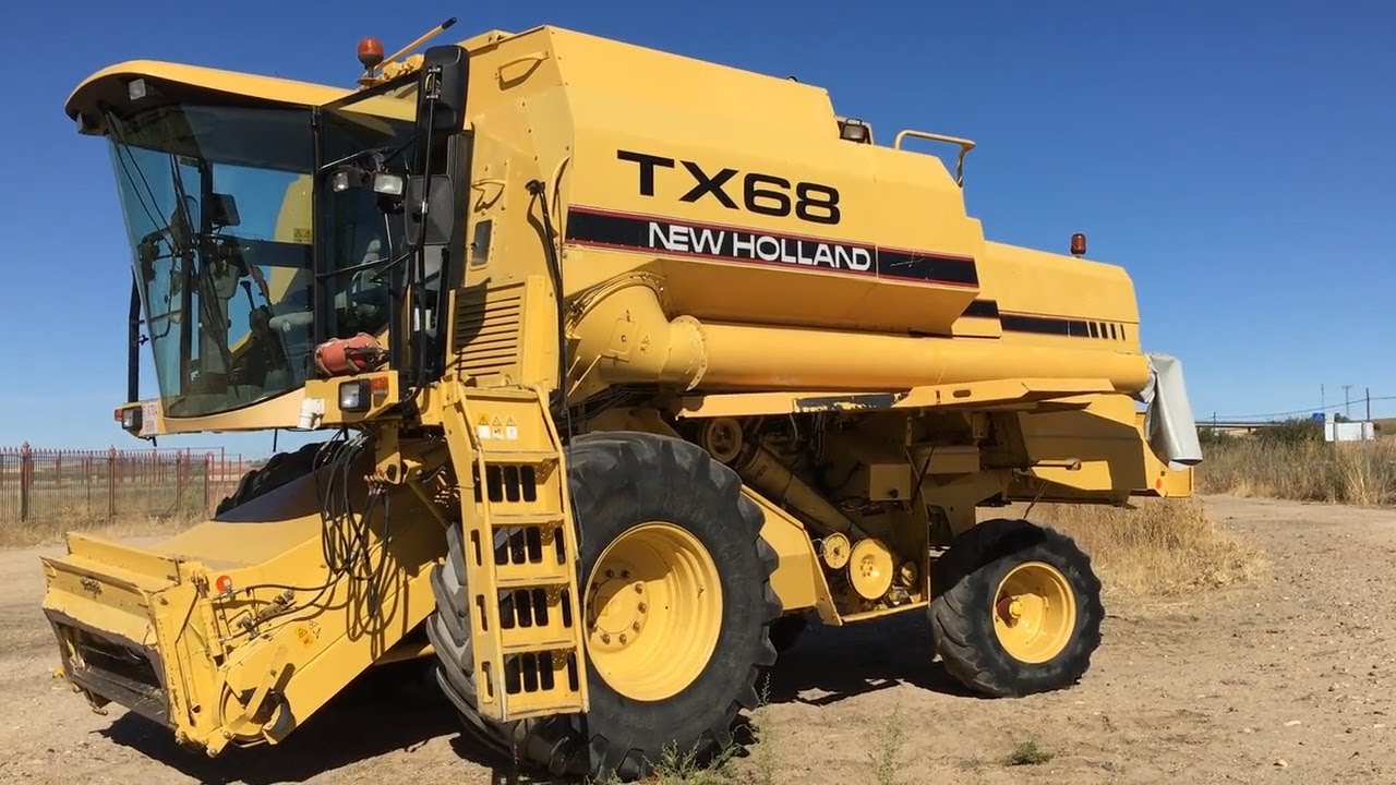 New Holland TX 68 Combine Harvester Inspection / Осмотр комбайнов New Holland TX 68