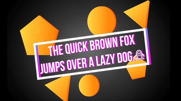 [Pangram] - 16 Sentences That Contain Every Letter of the Alphabet || New Tech