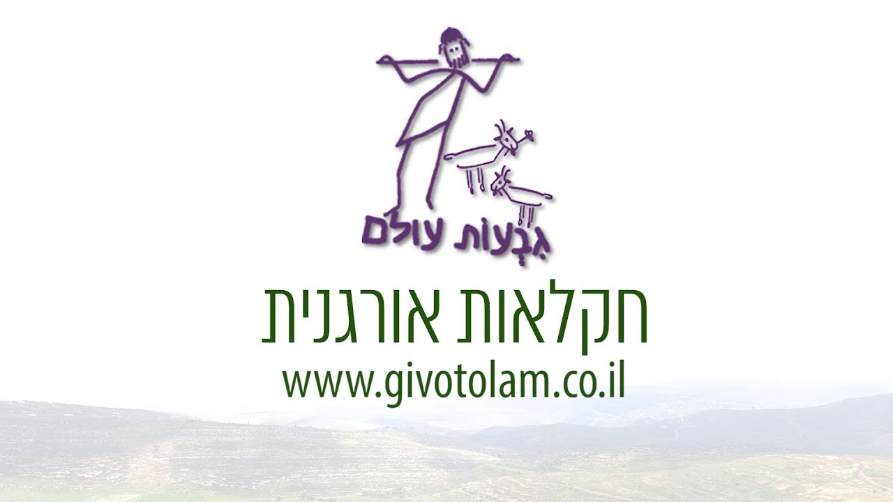 גבעות עולם - חקלאות אורגנית - פרי מדיה