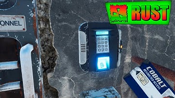 Rust лутаю синий бункер ! Рейд через подпол дома !