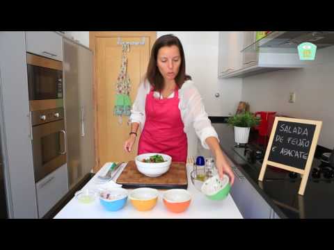 Vídeo: Como Fazer Uma Salada Magra De Feijão E Abacate