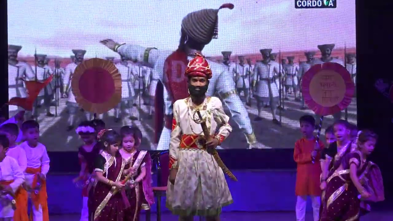 Chatrapati Shivaji Maharaj | Senior KG Class | Apple Bite Preschool | Annual Function 2024-25