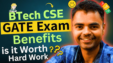 is GATE Exam Good for CSE Students, GATE CSE Opportunities After GATE Exam #gate #btechcse