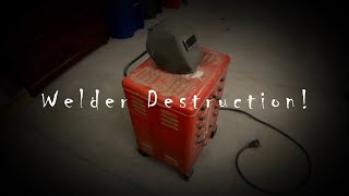 DELETED EPISODE - Scrapping An Old Welder, A Blast From The Past