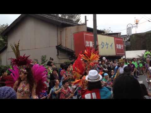 深谷市産業祭2013サンバパレード