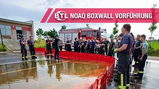 Noaq Boxwall Im Einsatz Hochwerschutz-Vorführung In Granschütz