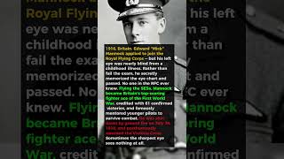 The WWI Ace Who Memorized an Eye Chart to Hide He Was Blind