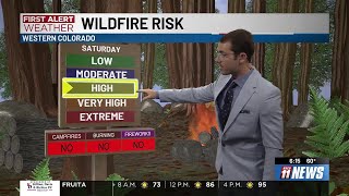FIRST ALERT | Mostly Sunny & Hot Friday, Elevated Fire Risk Saturday & Next Week