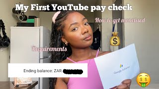 How much money does YouTube pay small YouTubers| How to get monetised + South African YouTuber  🇿🇦