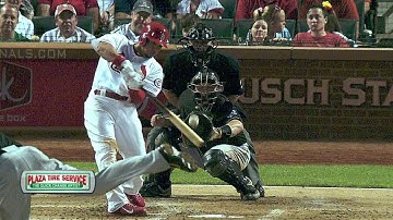 PIT@STL: Jay drives in Carpenter with RBI double