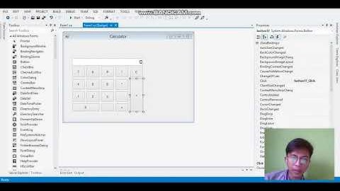 Program kalkulator Sederhana || C# Windows Form Application