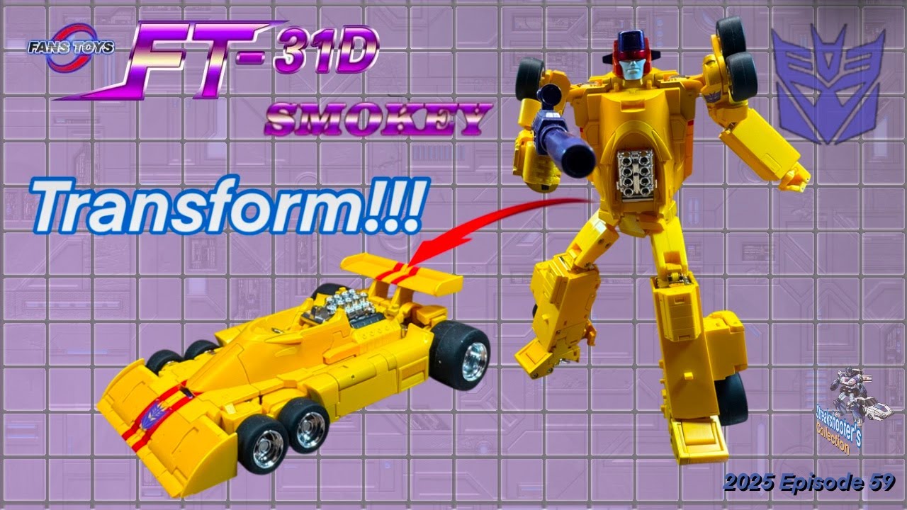 FansToys FT-31D Smokey / Stunticon Dragstrip Transformation