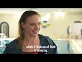 Hosszu, Andrew, Stevens and Murphy inspire Hungarian school children | ISL | Budapest