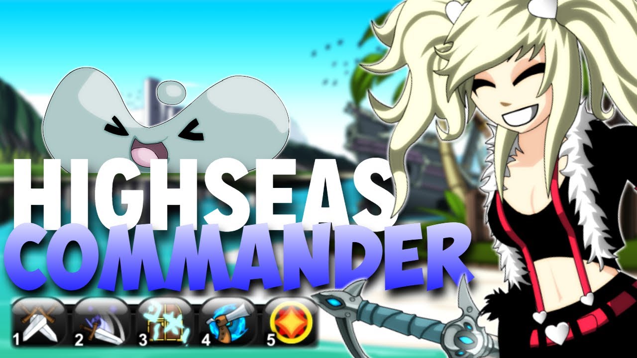 The ULTIMATE Play2Win Class in AQWorlds! HIGHSEAS COMMANDER (10 YEARS