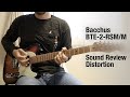 BACCHUS TELECASTER BTE-2-RSM/M SOB UNIVERSE SERIES video