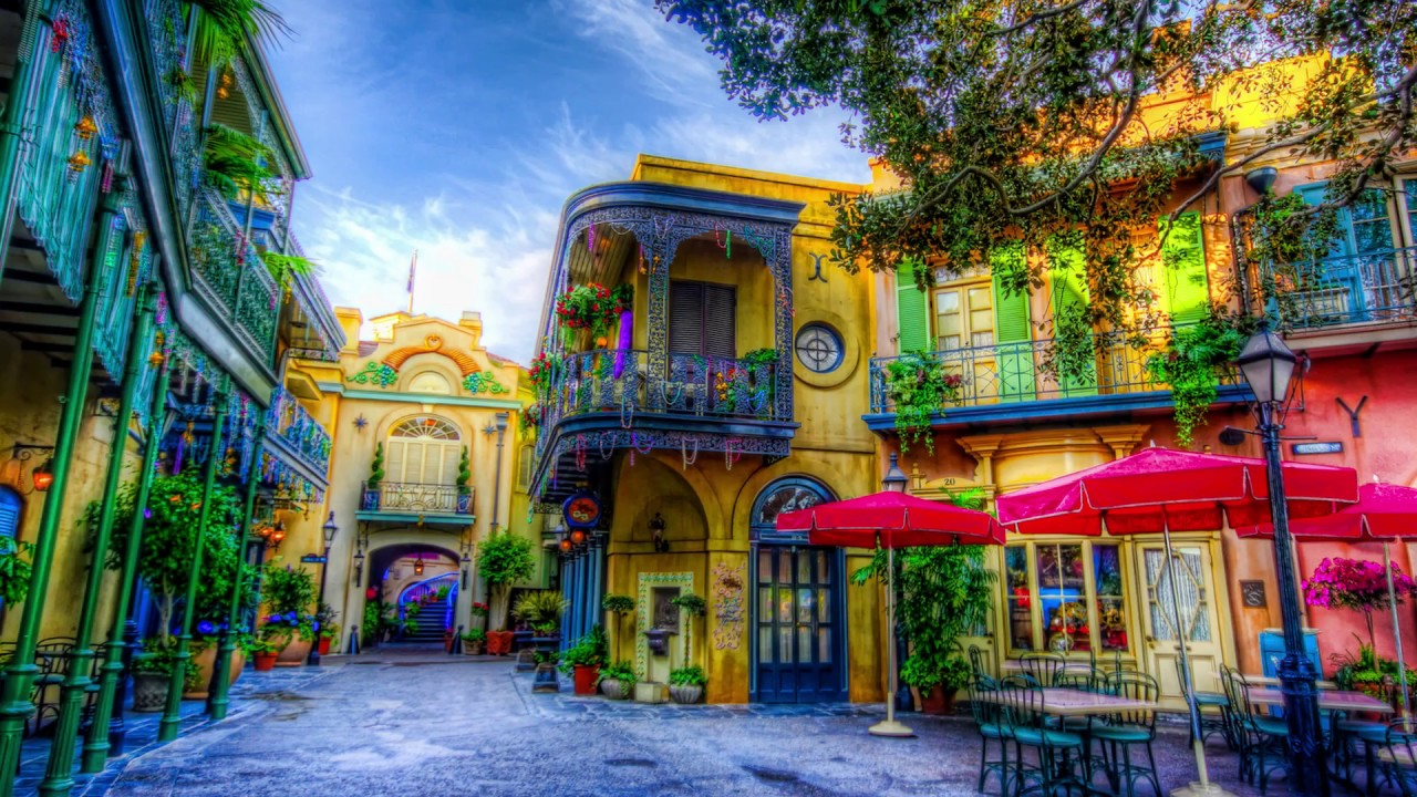 New Orleans Square Area Music - Disneyland - YouTube