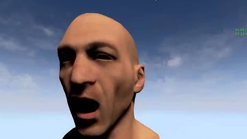 Blendshape facial rig - Maya to UE4 test using Faceshift