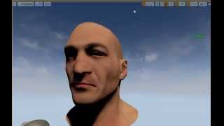 Blendshape facial rig - Maya to UE4 test using Faceshift