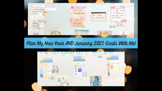 Plan My New Year AND January 2021 Goals With Me!