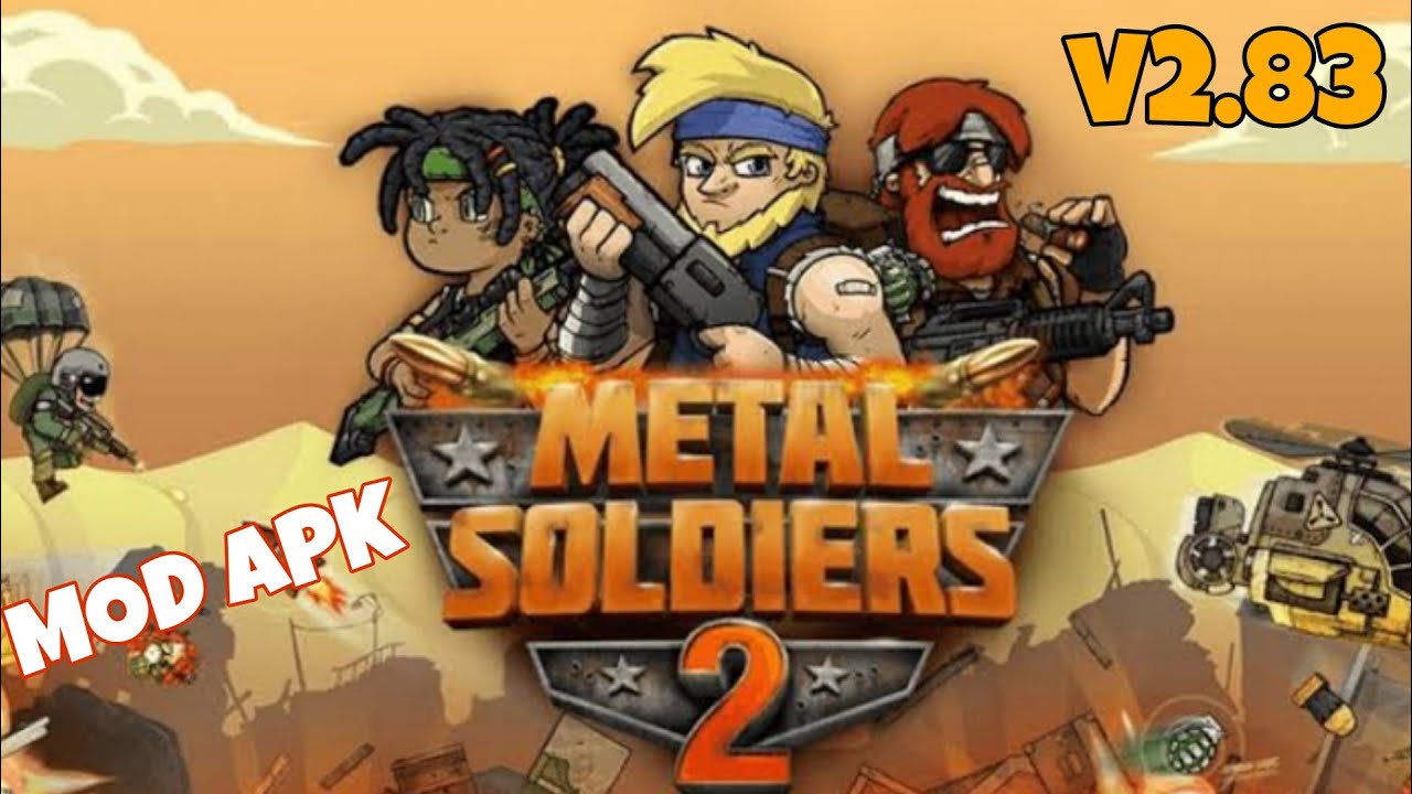 METAL SOLDIERS 2 v2.83 MOD APK [ ANDROID GAMEPLAY ]