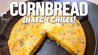 HATCH CHILE CORNBREAD FROM SCRATCH (AND SO EASY TO MAKE!) | SAM THE COOKING GUY