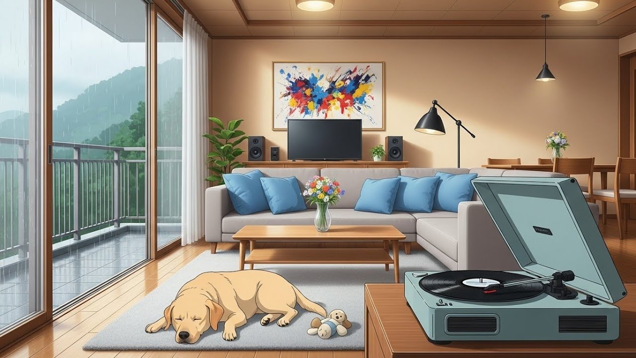 🎷 "Volume 6: In the Rainy Morning - Jazz & Lofi Vives"