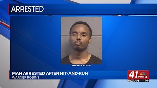 Man in stable condition after hit-and-run in Warner Robins on Friday morning