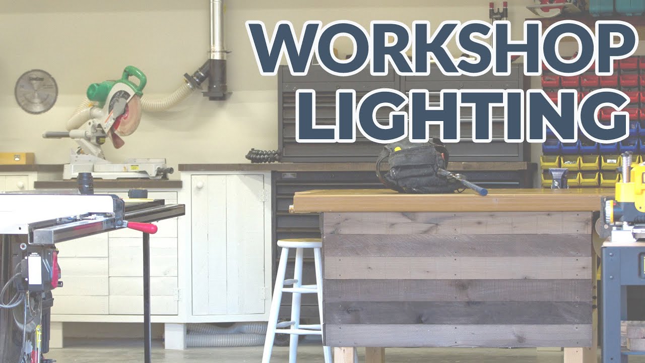 33 Garage/Workbench lighting ideas  workbench light, garage work bench,  workbench